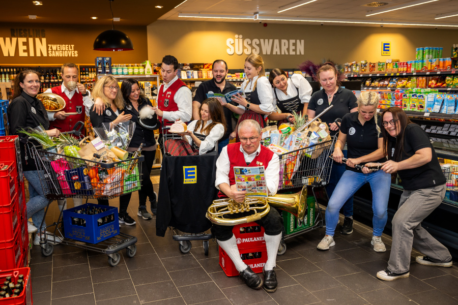 Bezirksmusikfest 2025 im EDEKA